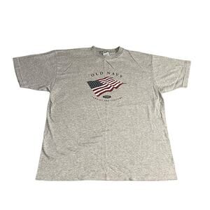 Vintage 2000 Old Navy Grey T Shirt